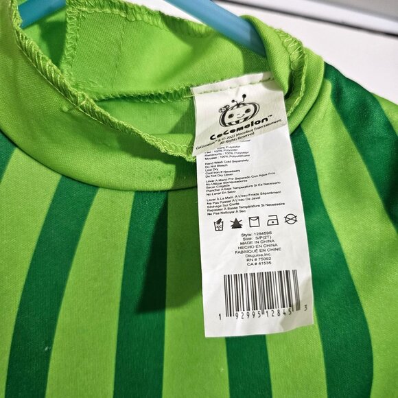 Cocomelon Toddler Costume 2T Watermelon Headpiece Disguise Halloween Kids - Picture 9 of 9